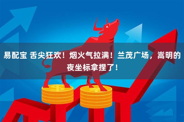 易配宝 舌尖狂欢!烟火气拉满!兰茂广场,嵩明的夜坐标拿捏了!